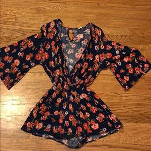 Floral romper